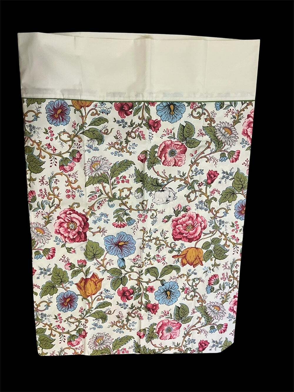 Vintage Springmaid English Manor Pillowcase Standard Floral Chintz Wondercale